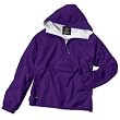 Men's Classic Solid Pullover, Purple Men's Classic Solid Pullover, Purple