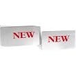 4 Display Signs Showcase Countertop Jewelry Metal