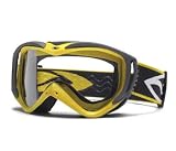 Smith Warp Motorcycle Goggles Yellow Frame w/Clear Lens