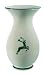 Gmundner 0324 VAAI21 Vase Form AI Grüner Hirsch