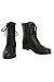 Wanted Black Low Combat Boots