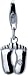 Pitter Patter Sterling Silver Diamond Charm By Hot Diamonds