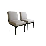 Baxton Furniture Studios Dino Wenge-Veneer Dining Chair, Set of 2 by Baxton Furniture Studios