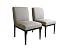 Kitchen & Housewares : Baxton Furniture Studios Dino Wenge-Veneer Dining Chair, Set of 2
