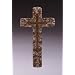 Carved Antique-Finish Wall Cross - Style 33603