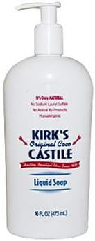 Kirks Natural Original Coco Castile Liquid Soap with Pump - 16 fl oz - Kirks Natural