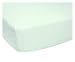 SheetWorld Fitted Pack N Play (Graco) Sheet - Pale Aqua Jersey Knit - Made In USA