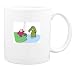 Mug with hunting, rod, wildlife, fishing, crocodile, hunter, catching