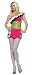 83406 Jem Pizzazz Misfit 80's Rocker Chick Costume By Leg Avenue