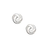 Sterling Silver ''Love Knot'' Earrings