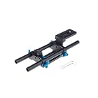 BestDealUSA Fotga DP500 DSLR Rail 15mm Rod Support System For Matte Box Canon 5D Mark II New