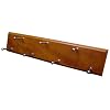 Easy Track RA1202-C Molded Wood Belt Rack, Cherry, 7 Hooks