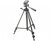 Velbon DF-40 Deluxe Lightweight Photo/Video Tripod with 3 Way Panhead & Quick Release Shoe, (Height 20.5 - 57, Maximum Load 10 lbs)