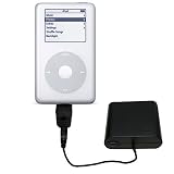 Emergency AA Battery Charge Extender for the Apple iPod 4G 20GB - Gomadic Brand w/ TipExchange Technology