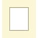 Savage ProMatte, Double 11 x 14 Photo Mat with 8 x 10 Opening, Bevel Cut, Acid Free, Dual Colors: Ivory / Cuervo