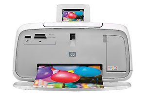 Photosmart A532 Photo Printer - Color Inkjet - 27 Second Photo - 4800 x 1200 dpi - USB, PictBridge - PC, Mac