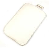 Produkt-Bild: Tasche (PU) f&uuml;r HTC Desire HD Etuiformat wei&szlig;