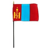 Mongolia Flag 4 x 6 inch