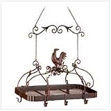 Malibu Creations 12657 Country Rooster Kitchen Rack