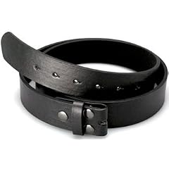 G�rtel f�rs Buckle | Schwarz | 3 Druckkn�pfe | XS - 3XL