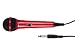 RED DYNAMIC MICROPHONE