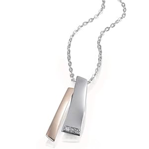 Goldmaid - Sd C6118S - Collier Femme - Argent 925/1000 1.5 Gr - Diamant