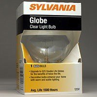 Buy Sylvania Lighting 60W/CLEAR/G25 Decorative Globe Light Bulb 60w(pack of 6) online at Discounted New and Used prices. Delivered to your door with Off-The-Bookshelf.