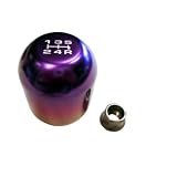 10x1.5mm Thread 5 speed Type-R Shift Knob in Titanium Burn Billet Aluminum for Honda... by VMS Racing