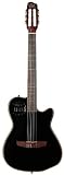 Godin ACS Synth Cedar Nylon Classical Electric Guitar + Gigbag - Black Pearl SF