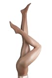 FALKE Seidenglatt 40 Strumpfhose 40 den 40496 Damen Strumpfhosen/ Feinstrumpfhosen, Gr. M-L, Hautfarben (powder)