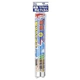 ガラス用 飛散防止フィルム（透明タイプ）　320mm×1,800mm×50μ（1枚入×16パック)　HBF3218【光】【K】