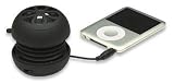 Manhattan, Mobile Mini Speaker, connects to iPod, iPhone, notebook computers, MP3 and portable CD/DVD players, hand-held games and more, 161107