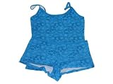 MoonTree Women Cami and Boy Short Set in Blue Flower or Yellow Polkadot - Ships in 24 hours!, Small, Pink with Yellow Polkadots