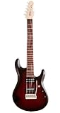 Ernie Ball Music Man John Petrucci 7 Electric Guitar Piezo Bridge, Pearl Redburst