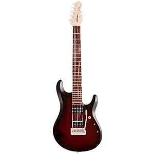 sale Ernie Ball Music Man John Petrucci 7 Electric Guitar Piezo Bridge, Pearl Redburst Online Shop