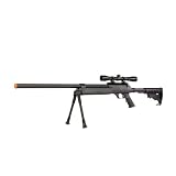 Well MB06 SR-2 Tactical Airsoft Sniper Rifle w/ 3-9x32 Scope & Bipod AWP 500 fps Bolt Action Airsoft Sniper Rifle
