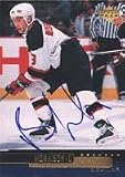 Mike Dunham, New Jersey Devils, 1997 Pinnacle Autographed Card