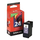 Lexmark #24 Color Return Program Print factory (OEM) Cartridge 18C1524