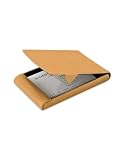 Giorgio Fedon 1919 Camel Grained Eco-Leather Business Card Holder
