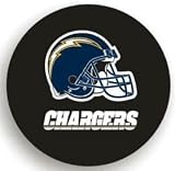 San Diego Chargers NFL Black Tire Cover (Bolt Logo)