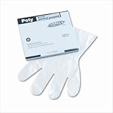 Polyethylene Disposable Food Handling Gloves, Large, 1000 per Carton
