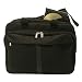 Black Nylon Deluxe Laptop Briefcase by Stebco