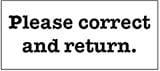 HARDING HOUSE PUBLISHERS STAMP CORRECT & RETURN