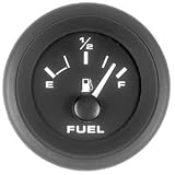 Sierra International 62718P Premier Fog-Free Marine Fuel Gauge