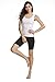 OLSOE Women High Waist Yoga Sport Leggings with Deep Pocket - L2 Black (No Pocket) - S