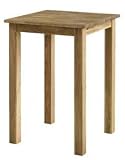 wohnen4u Nilla 2286 - Bartisch Eiche geoelt massiv ca. 70 x 70 cm
