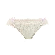 (ナルエー)NARUE ランジェリー モコモコ チュール シリーズ ノーマル ショーツ(GR-グリーン、L)