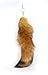 Canadian Red Fox Tails Fire Fox Tail Fox Fur Keychains Natural Color 17
