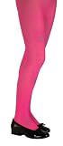 Girls Pink Glitter Spider Tights