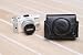 COSMOS ® Black Leather Case Cover Bag For Pentax Q Standard Zoom 5-15mm + Cosmos cable tie